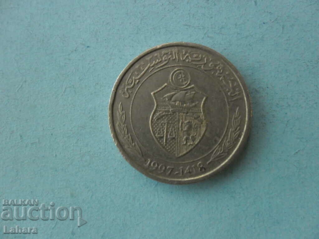 1/2 dinar 1997 Tunisia with price 2.00 BGN | € 1.02 1/2 dinar 1997 Tunisia with price 2.00 BGN | € 1.02