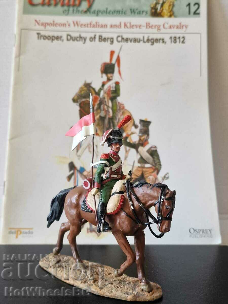Del Prado No 12 -Trooper, Duchy of Berg Chevau-Legers 1812
