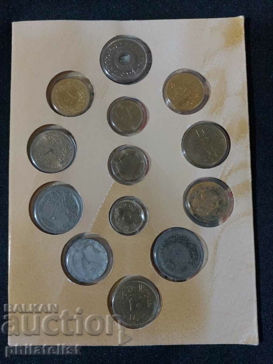 Ολοκληρωμένη σειρά - σετ - Αίγυπτος, 13 νομίσματα