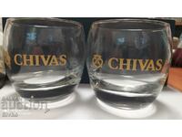 Διαφημιστικά ποτήρια ουίσκι CHIVAS