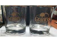 Promotional whiskey glasses Grant,s