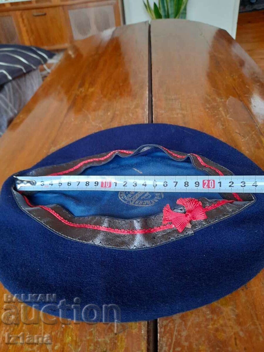 Old military beret, hat - 5