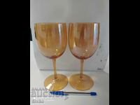 Glasses, glass - 2 pieces - N