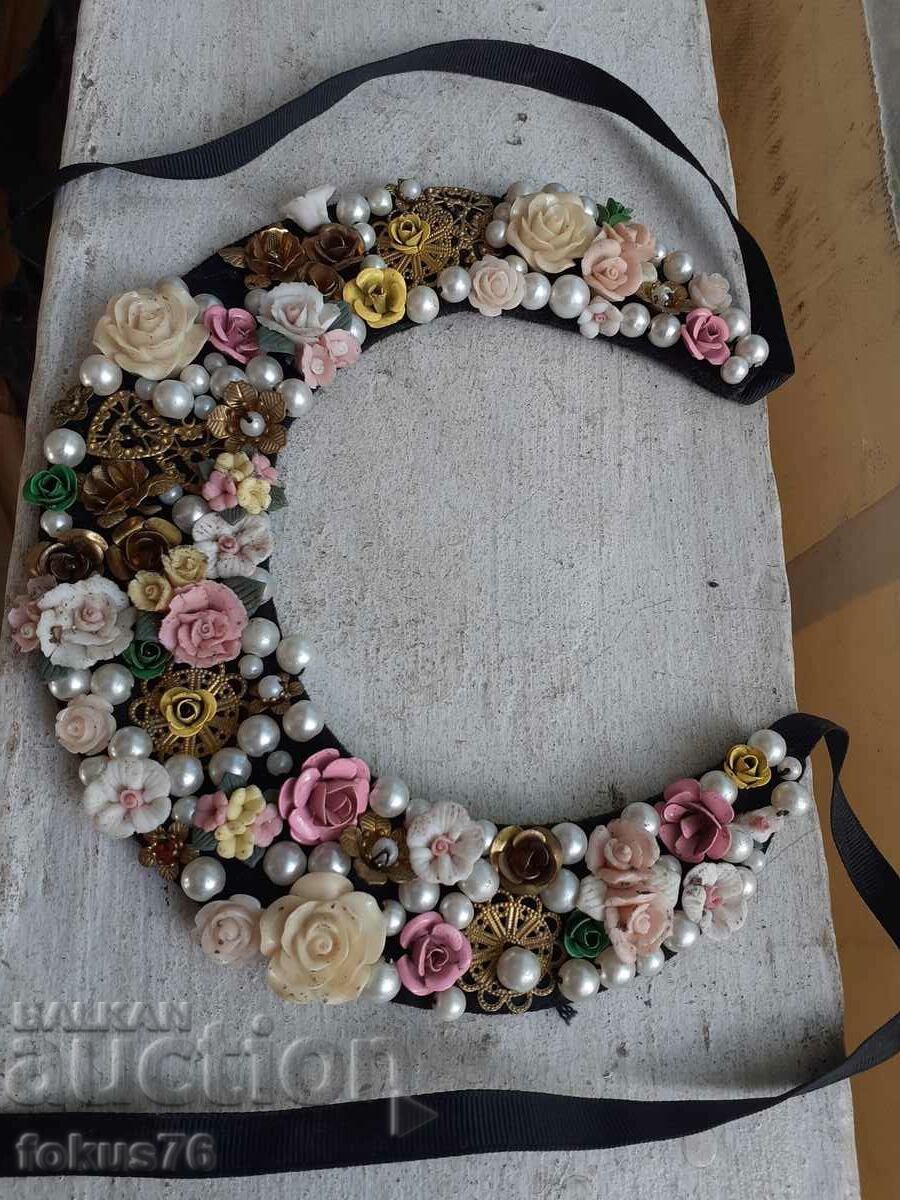 Interesting handmade kitsch jewelry for costume - breastplate with price 59.00 BGN | € 30.17 Interesting handmade kitsch jewelry for costume - breastplate with price 59.00 BGN | € 30.17