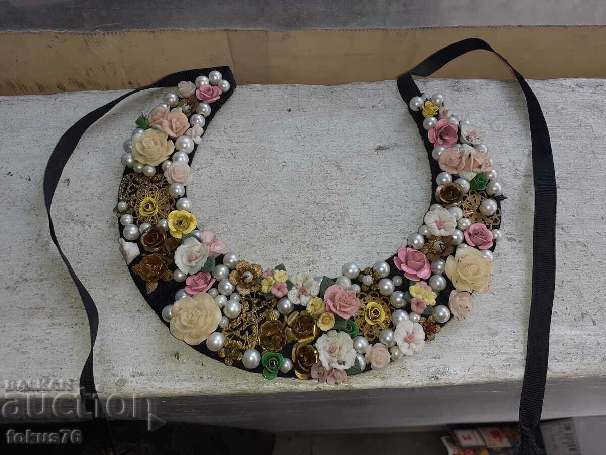 Interesting handmade kitsch jewelry for costume - breastplate - 5 Interesting handmade kitsch jewelry for costume - breastplate - 5