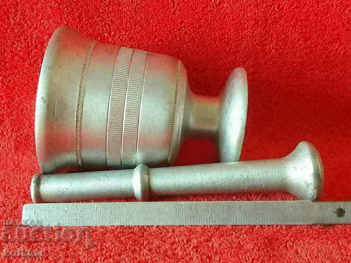 Παλιό κονίαμα από λευκό μεταλλικό μπρούτζινο κονίαμα αλουμινίου - 5 Παλιό κονίαμα από λευκό μεταλλικό μπρούτζινο κονίαμα αλουμινίου - 5