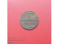 Germania-Prusia-1 Pfennig 1868 B