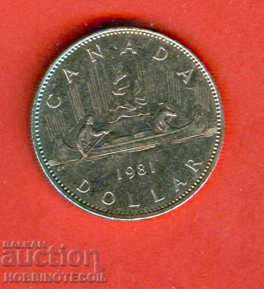 КАНАДА CANADA 1 $ емисия - issue 1981