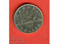 КАНАДА CANADA 1 $ емисия - issue 1981
