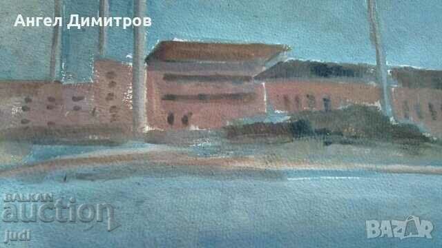 Георги Божилов Слона Маслена картина 1961 г - 5 Георги Божилов Слона Маслена картина 1961 г - 5