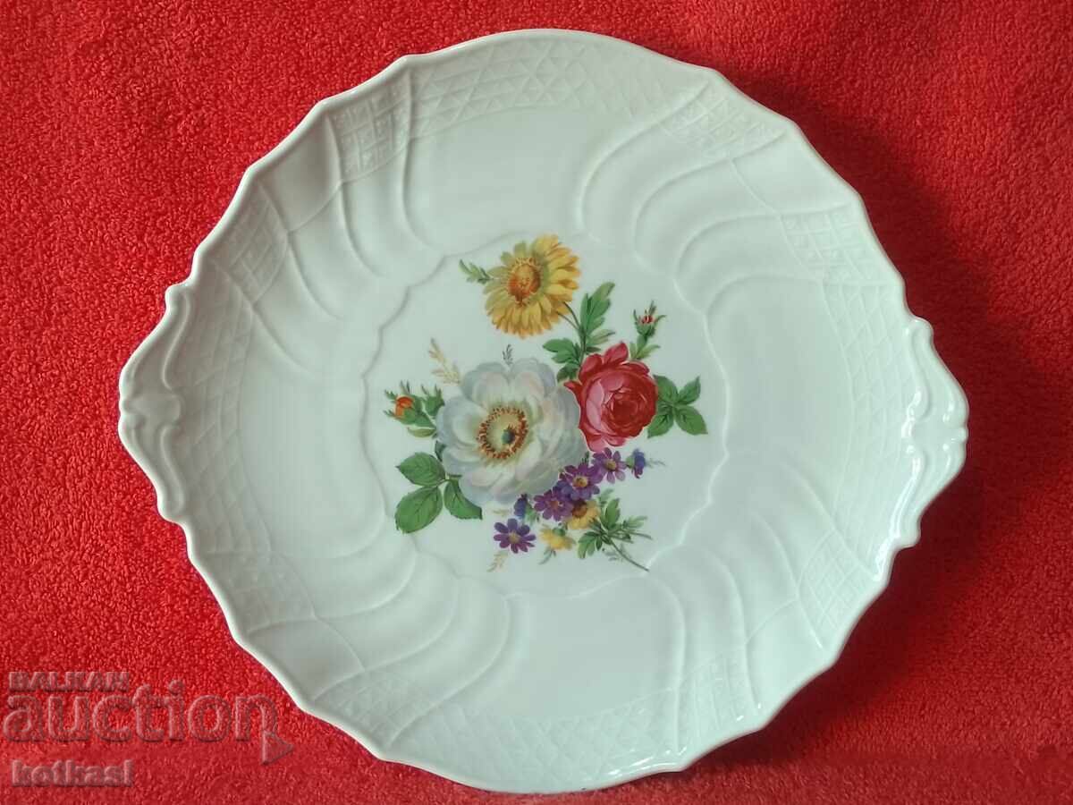 Old Porcelain Tray Platter Plate HUTSCHENREUTHER Dresden Old Porcelain Tray Platter Plate HUTSCHENREUTHER Dresden