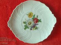Old Porcelain Tray Platter Plate HUTSCHENREUTHER Dresden