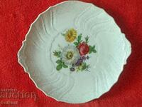 Old Porcelain Tray Platter Plate HUTSCHENREUTHER Dresden