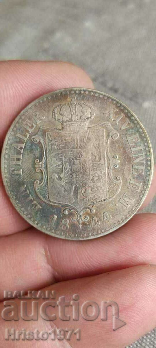 1 Thaler 1844 Hanover with price 200.00 BGN | € 102.26 1 Thaler 1844 Hanover with price 200.00 BGN | € 102.26