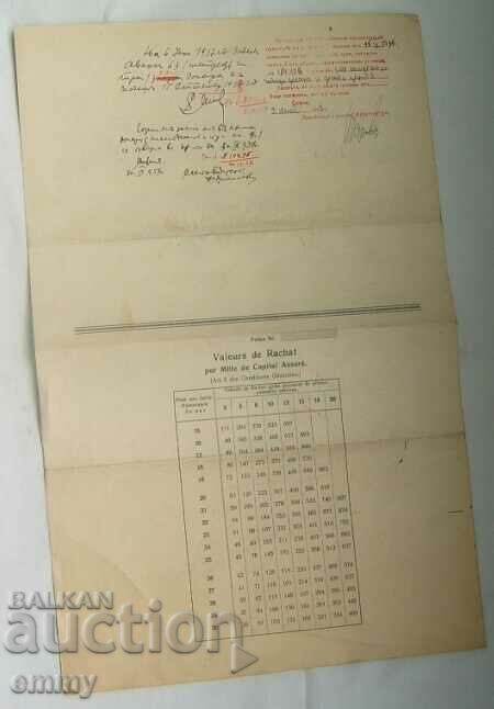 Phoenix Life Insurance Company - 1925, Contract - 6 Phoenix Life Insurance Company - 1925, Contract - 6