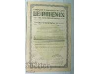Compania de asigurări de viață Phoenix - 1925, Contract