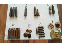 casings / 1903 / 1938-41 / bullets / buttons / cockades
