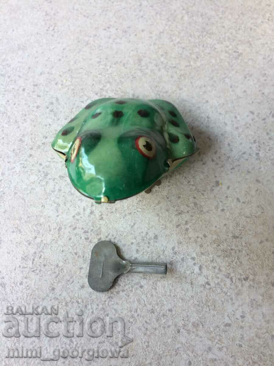 Russian metal toy with mechanism from the 70s with price 30.00 BGN | € 15.34 Russian metal toy with mechanism from the 70s with price 30.00 BGN | € 15.34