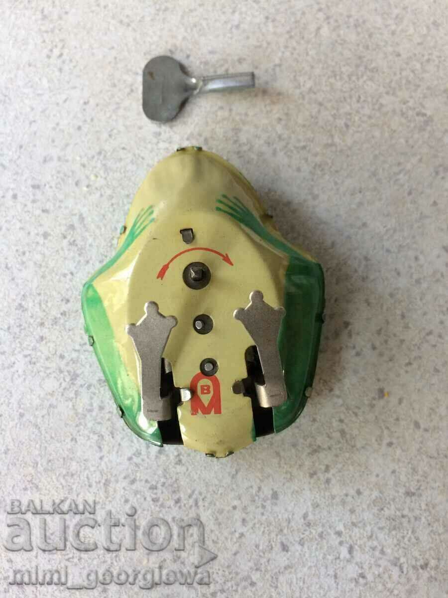 Auction Russian metal toy with mechanism from the 70s Auction Russian metal toy with mechanism from the 70s