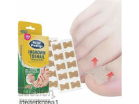 Toe nail plate repair patches - TV3
