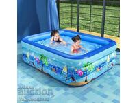 Thickened children's inflatable pool, different sizes