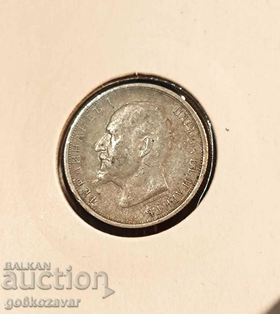 Bulgaria 50 de cenți 1912 Argint! cu preț 19.90 BGN | € 10.17