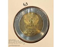 Папуа нова гвинея 2 кини 2008г Юбилейни ! UNC