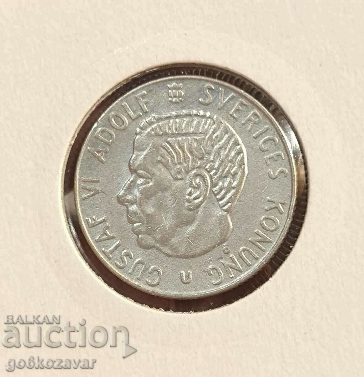 Suedia 1 coroană 1963 Argint ! cu preț 10.90 BGN | € 5.57 Suedia 1 coroană 1963 Argint ! cu preț 10.90 BGN | € 5.57