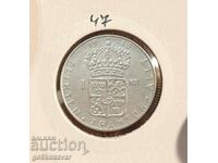 Suedia 1 coroană 1963 Argint !