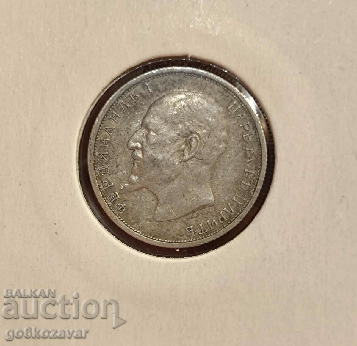 Bulgaria 50 cent 1912 Silver! Collection! with price 21.90 BGN | € 11.20