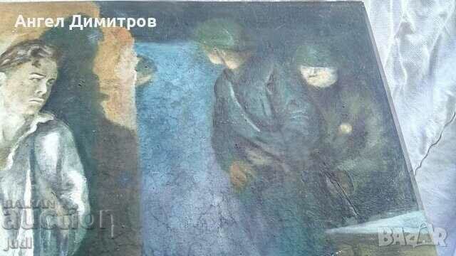 Yordanka Nikolova before her death 1958 Oil painting pl - 6 Yordanka Nikolova before her death 1958 Oil painting pl - 6