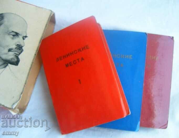 The Lenin sites - 3 booklets/albums with photos