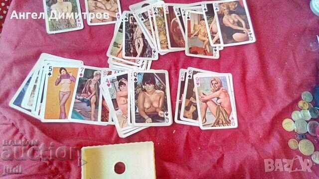 52 de cărți de joc retro erotice