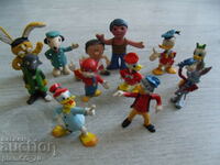 No.*7467 lot - 12 pieces of old small figurines