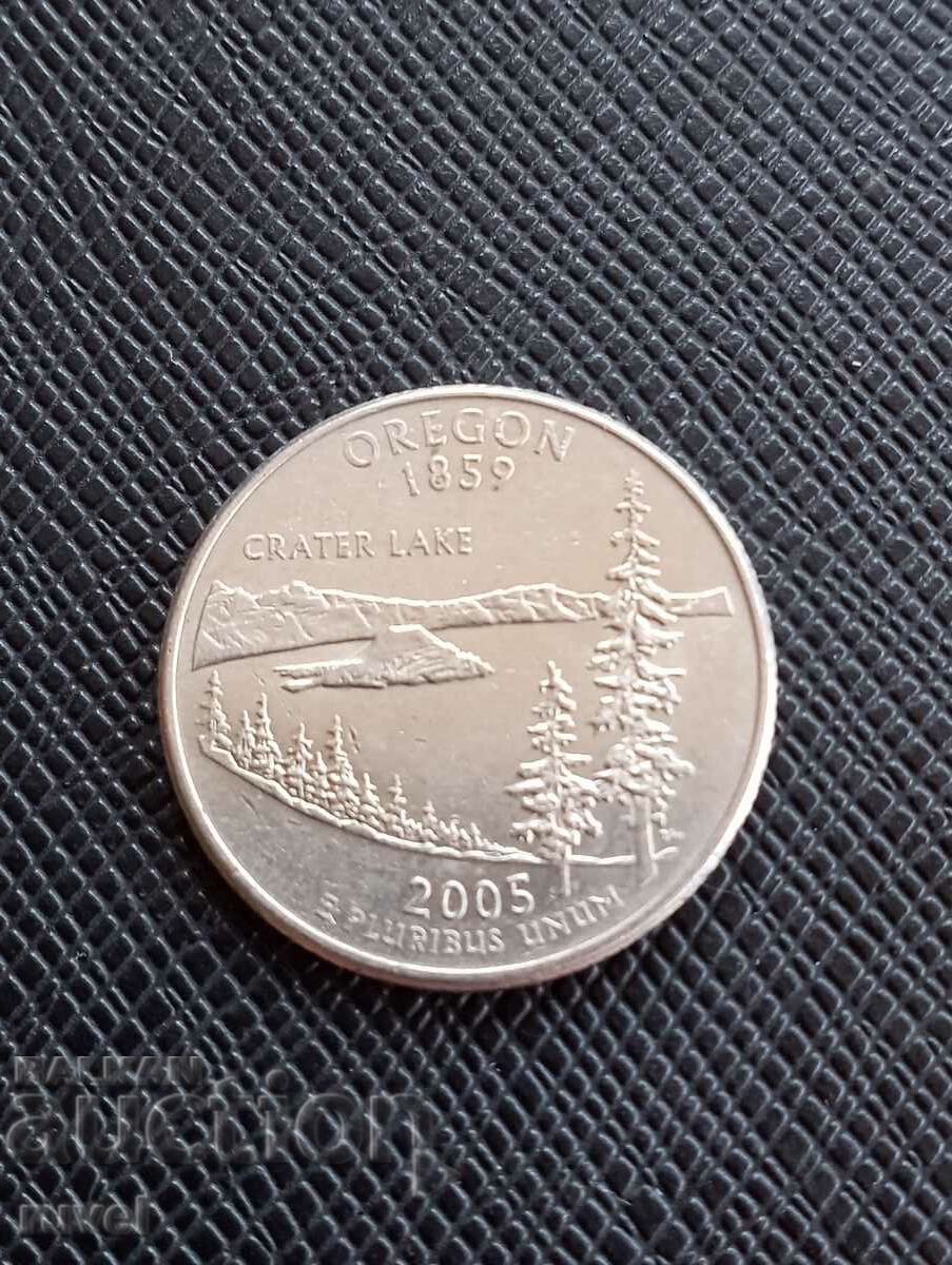 САЩ, четвърт долар 2005 г.