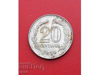 Argentina-20 centavos 1959