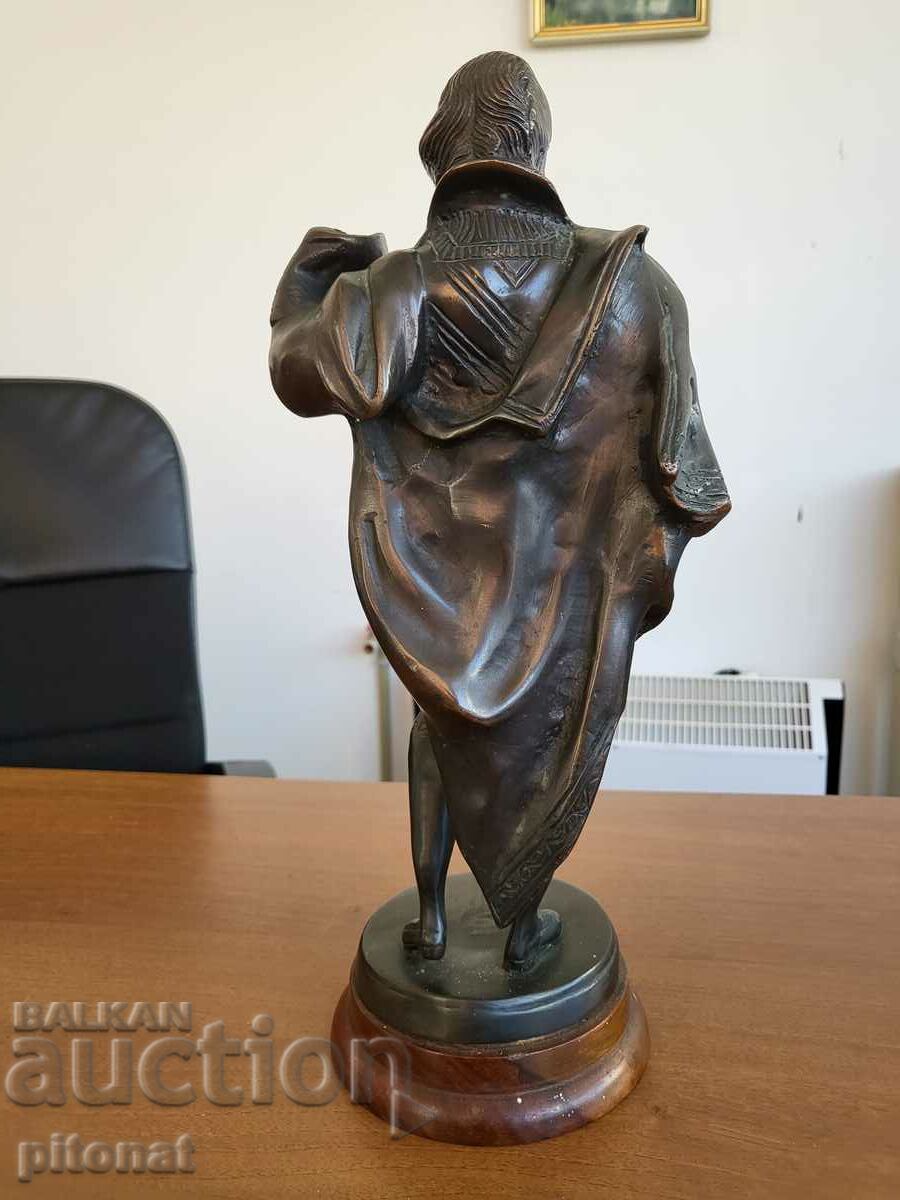 Аукцион Антикварна бронзова статуетка Шекспир Аукцион Антикварна бронзова статуетка Шекспир