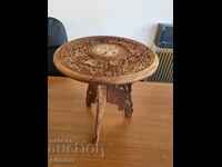 Antique wooden folding table