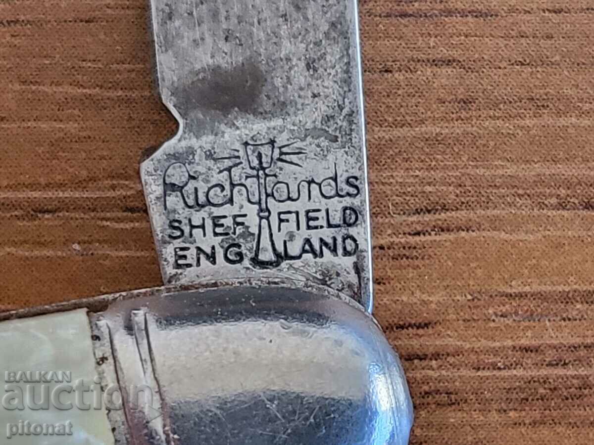 Auction RICHARDS ENGLAND folding knife Auction RICHARDS ENGLAND folding knife