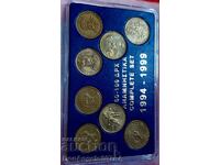 Complete Set Commemorative Coins Greece