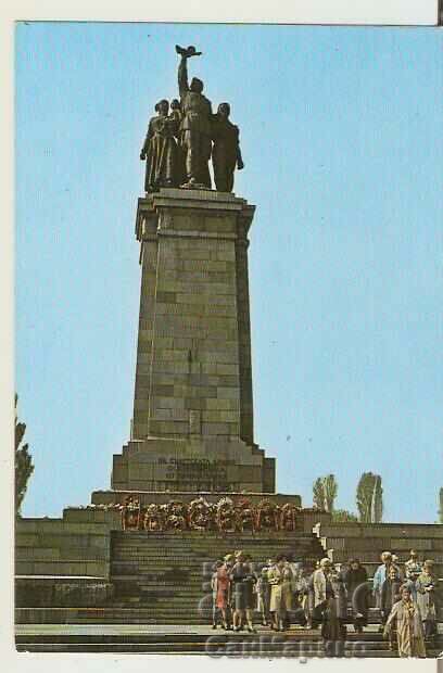 Картичка  България  София Паметникът на съветската армия 1*