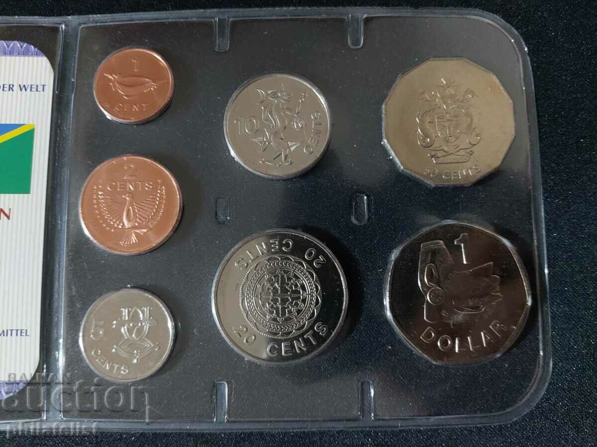 Solomon Islands 2005 - Complete set, 7 coins with price 22.00 BGN | € 11.25