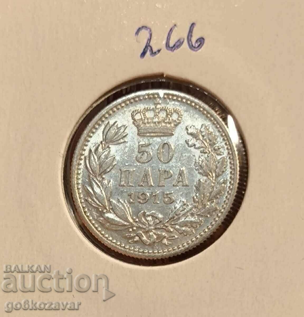 Serbia 50 pairs 1915 Silver! Serbia 50 pairs 1915 Silver!