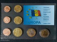 Δοκιμαστικό σετ ευρώ - Ανδόρα 2014 με 8 νομίσματα