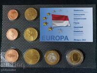 Monaco 2011 - trial Euro Set of 8 coins