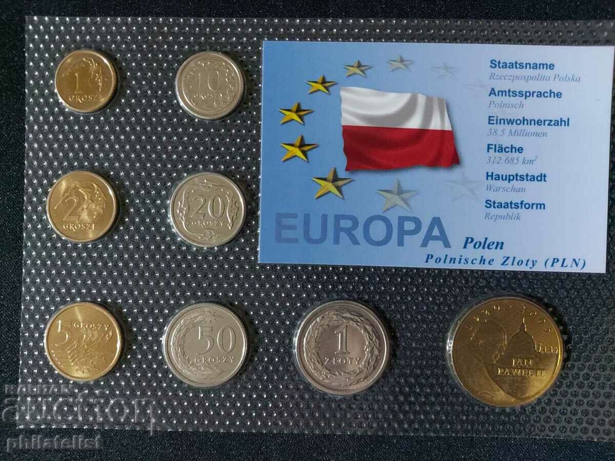 Complete set - Poland 2005 - 2012, 8 coins with price 22.00 BGN | € 11.25 Complete set - Poland 2005 - 2012, 8 coins with price 22.00 BGN | € 11.25