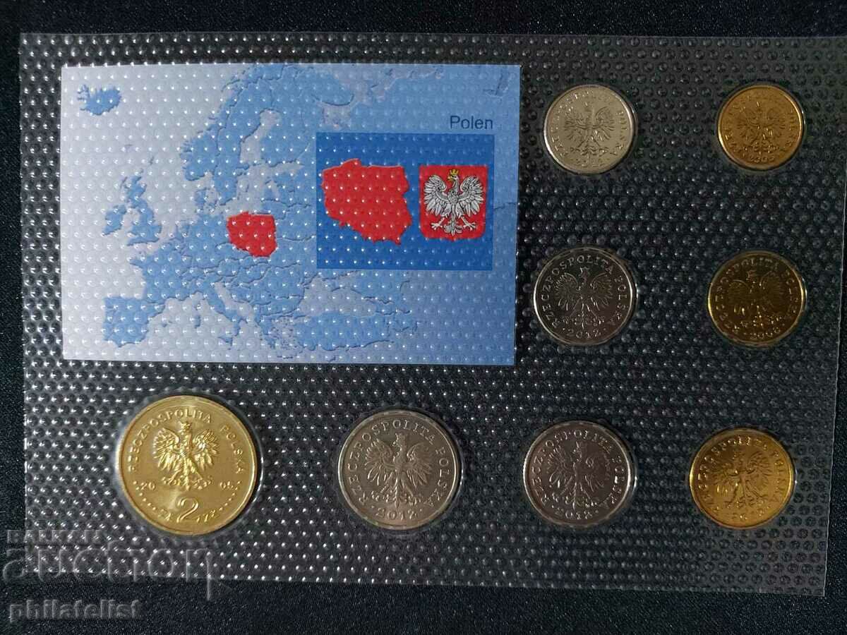 Auction Complete set - Poland 2005 - 2012, 8 coins Auction Complete set - Poland 2005 - 2012, 8 coins