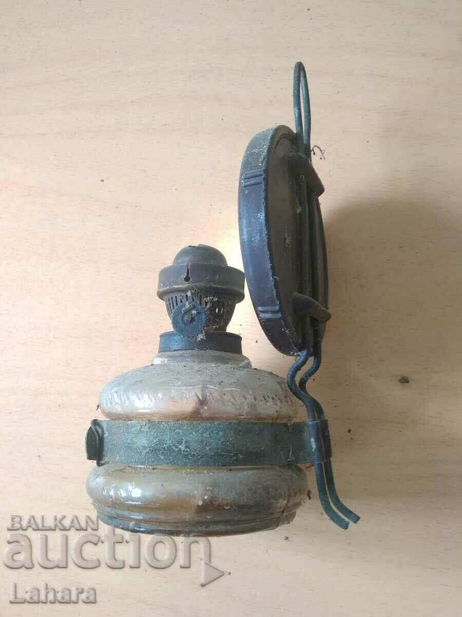 Старинна газова , газена лампа - 5