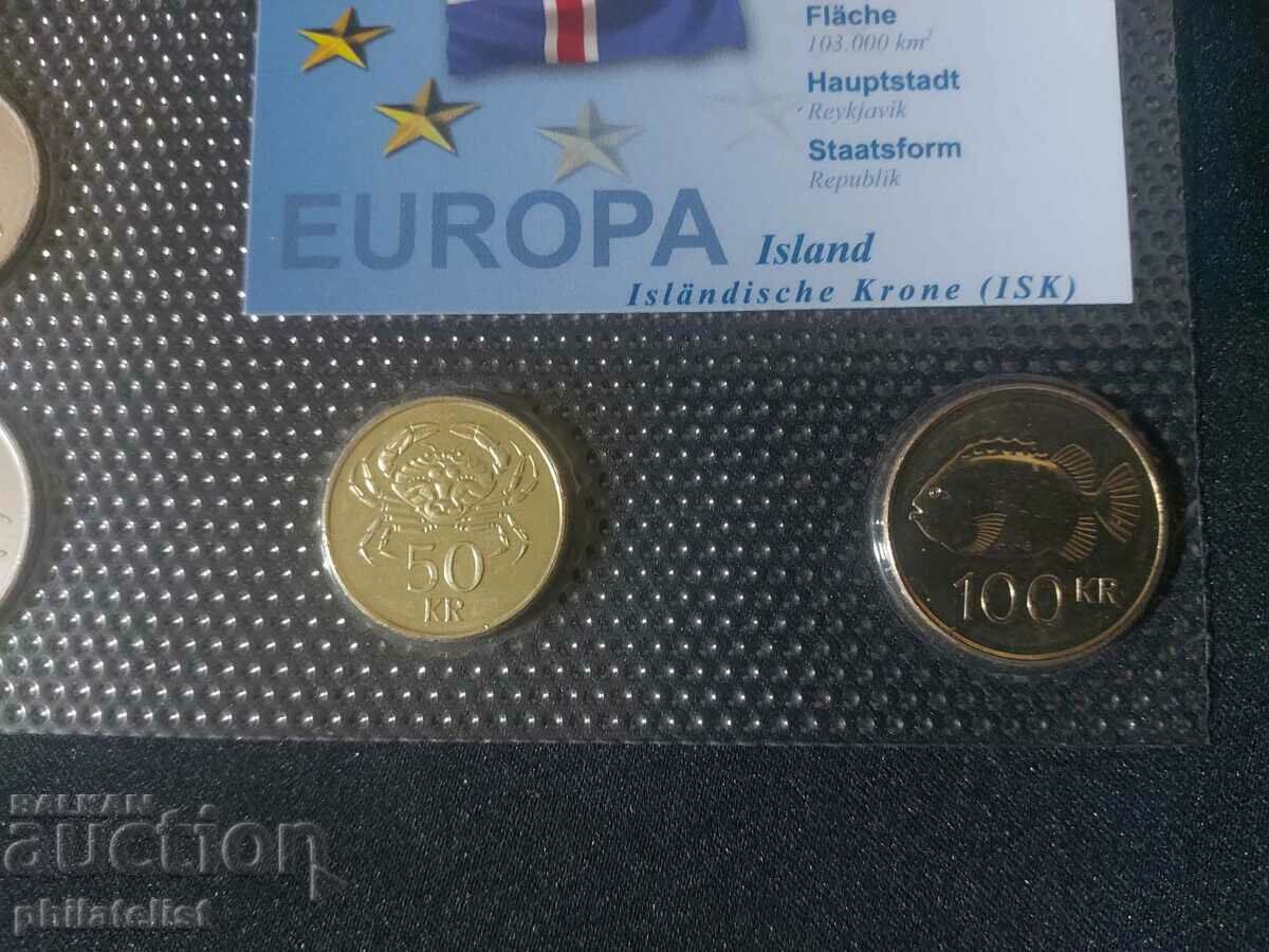 Iceland 1999 - 2008 - Complete set of 5 coins with price 22.00 BGN | € 11.25 Iceland 1999 - 2008 - Complete set of 5 coins with price 22.00 BGN | € 11.25