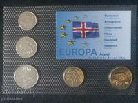 Ισλανδία 1999 - 2008 - Πλήρες σετ 5 νομισμάτων